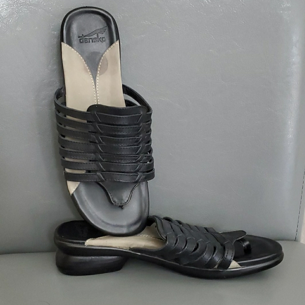 Dansko sandals.  Only worn once.